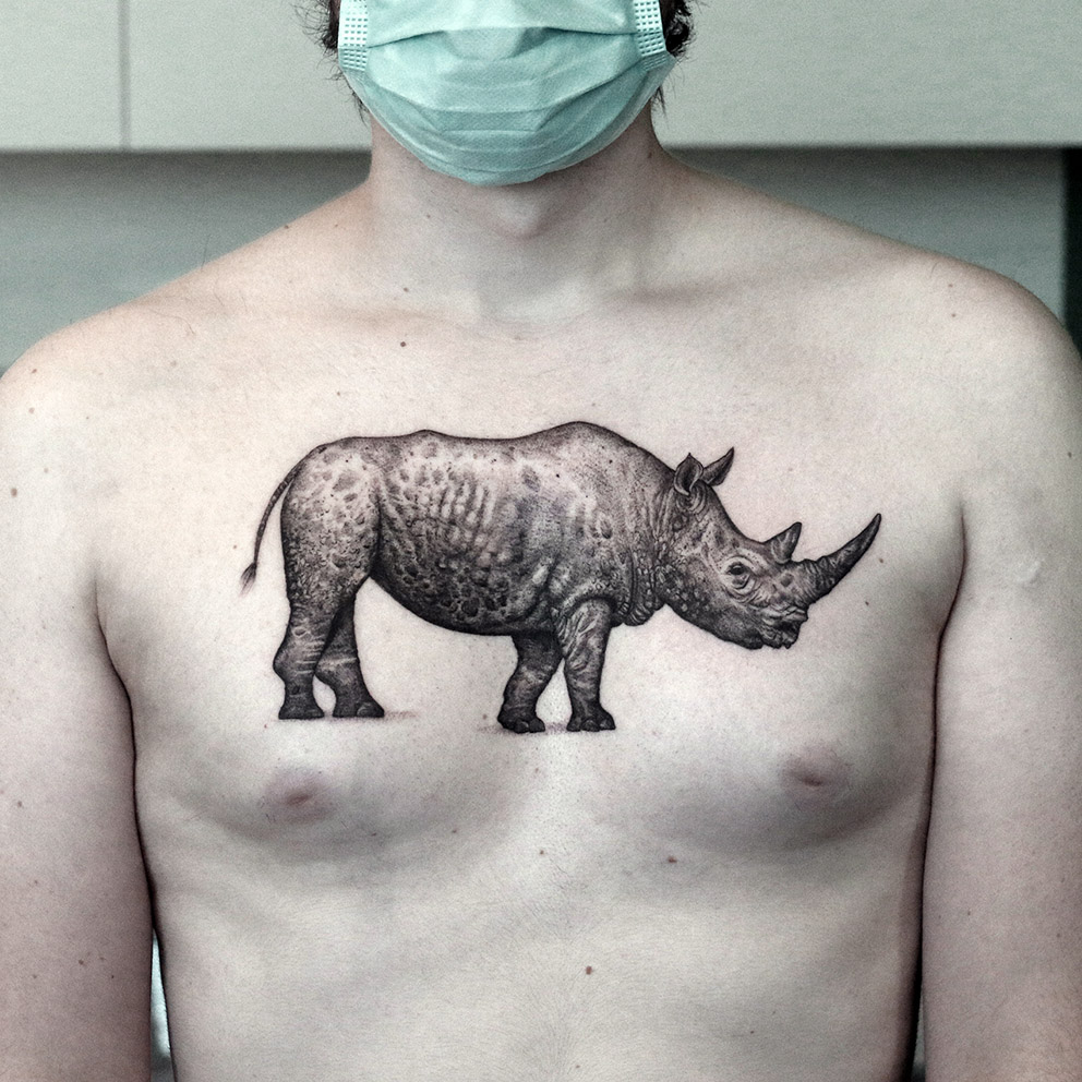 rhino tattoo