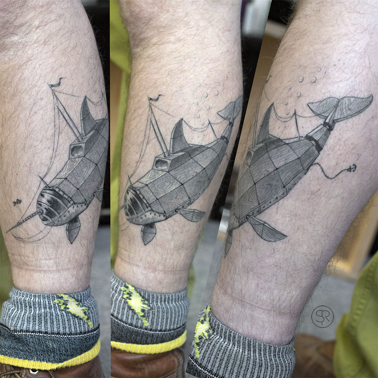 Fineline tattoo 4