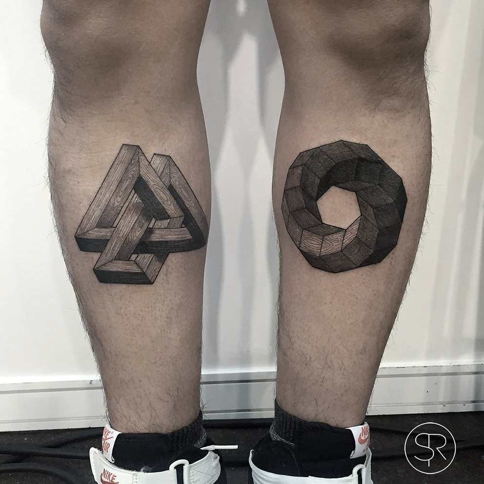 Geometric Fineline Tattoo - Sven Rayen