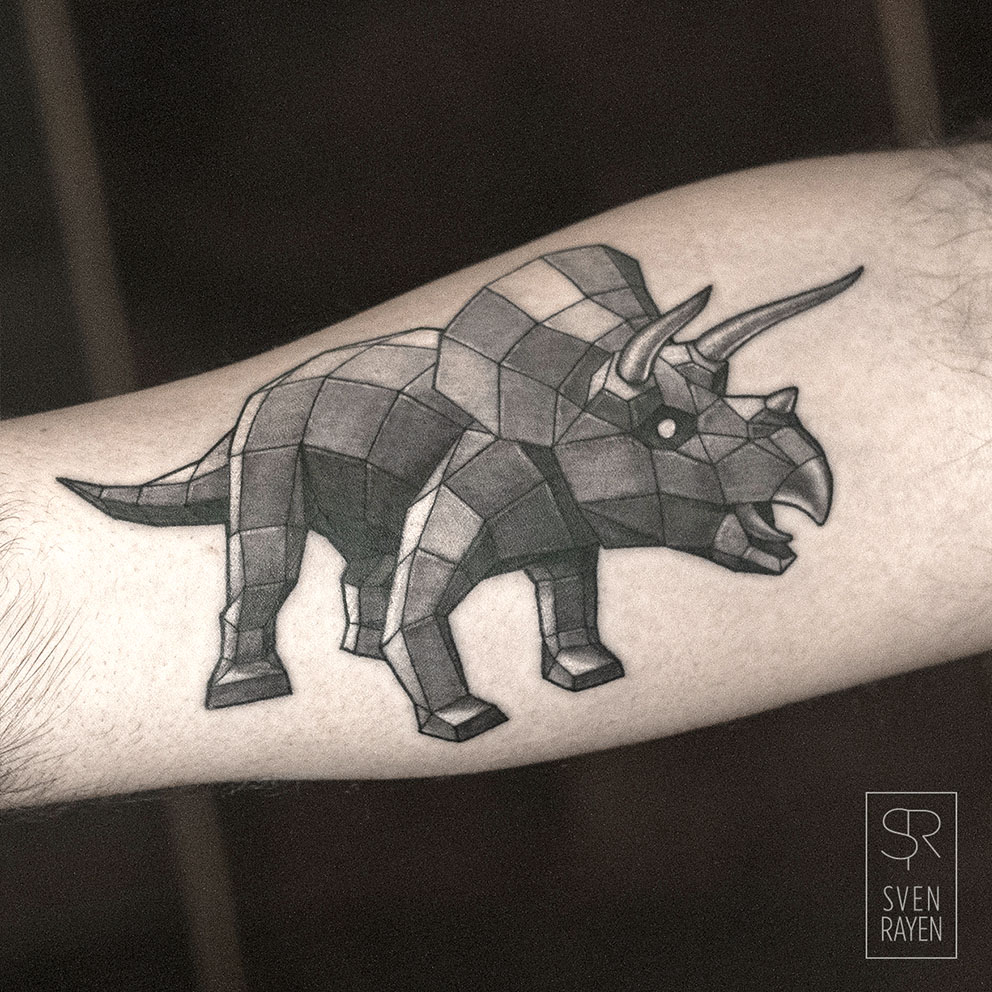 geometric tattoo