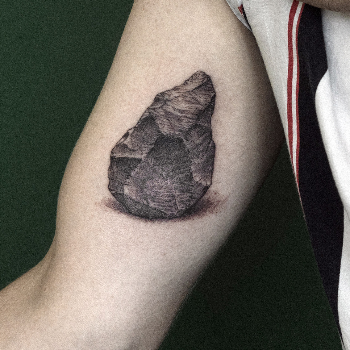 single needle tattoo